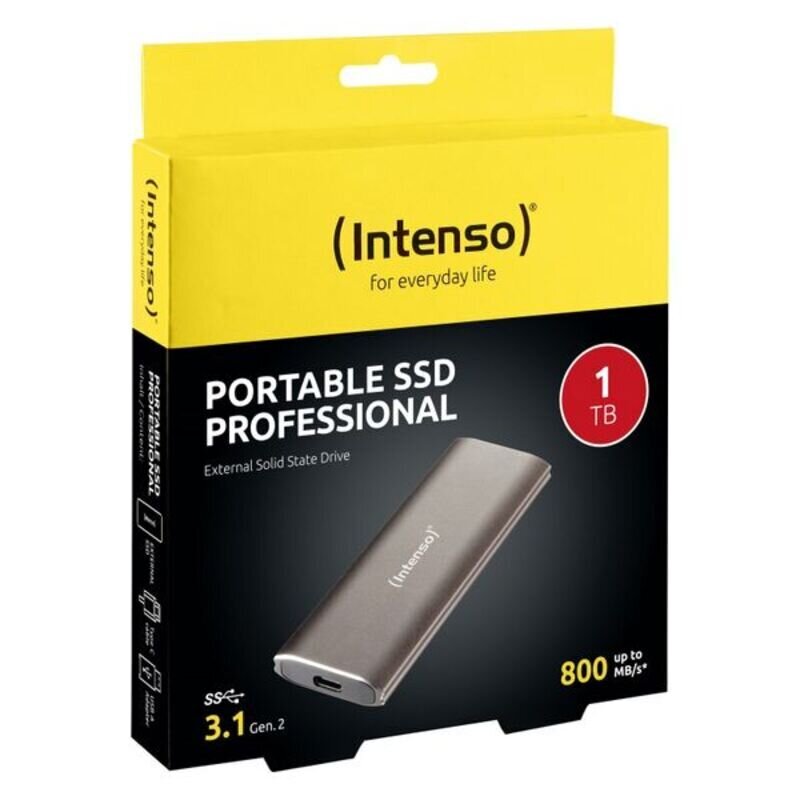Väline kõvaketas Intenso 3825460 1 TB SSD цена и информация | Välised kõvakettad | hansapost.ee