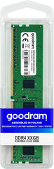 Goodram Green 16GB GR2666D464L19S/16G цена и информация | Объём памяти (RAM) | hansapost.ee
