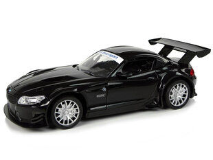Спорткар с дистанционным управлением BMW Z4 GT3, 2.4 G, 1:18, черный цена и информация | Игрушки для мальчиков | hansapost.ee