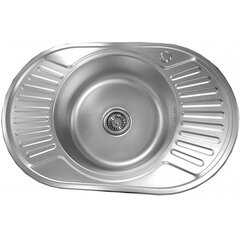 Roostevabast terasest valamu DEKORD D7750A parem, sifooniga price and information | Kitchen sinks | hansapost.ee