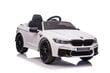 Üksik elektriauto lastele BMW M5, valge цена и информация | Laste elektriautod | hansapost.ee