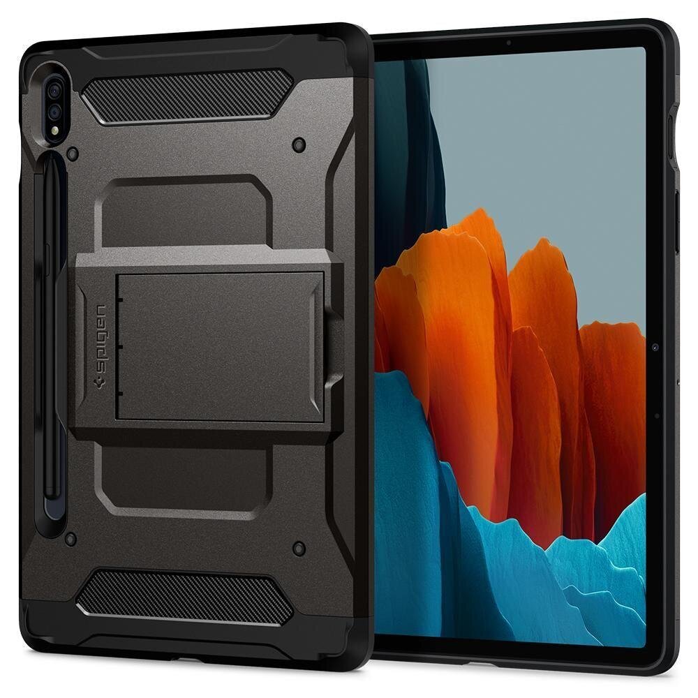 SPIGEN TOUGH ARMOR PRO GALAXY TAB S7 11.0 T870 / T875 GUNMETAL hind ja info | Tahvelarvuti ümbrised ja kaaned | hansapost.ee