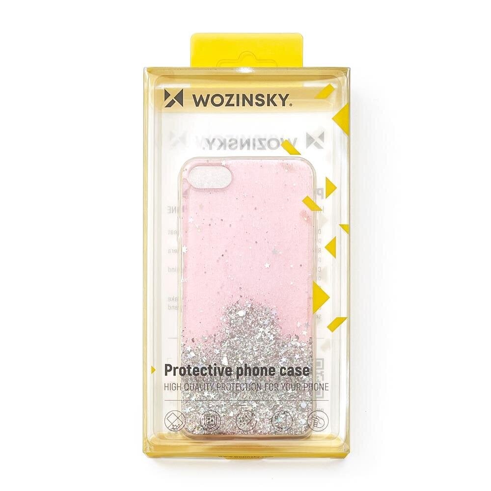 Wozinsky Star Glitter Shining Cover for Samsung Galaxy A42 5G blue hind ja info | Telefonide kaitsekaaned ja -ümbrised | hansapost.ee