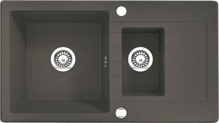 Deante graniidist köögivalamu Deante Zorba ZQZ T513, Anthracite price and information | Kitchen sinks | hansapost.ee