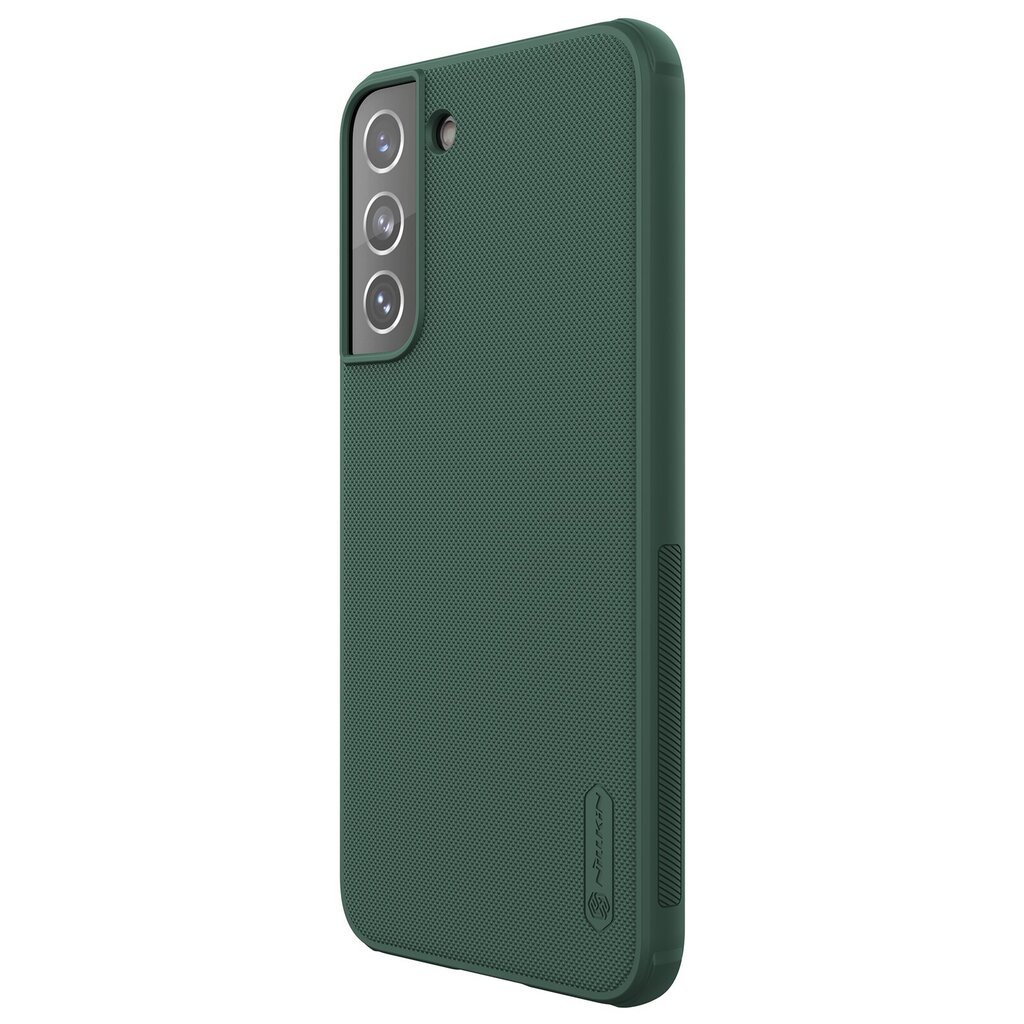 Nillkin Super Frosted PRO Back Cover for Samsung Galaxy S22 Deep Green цена и информация | Telefonide kaitsekaaned ja -ümbrised | hansapost.ee