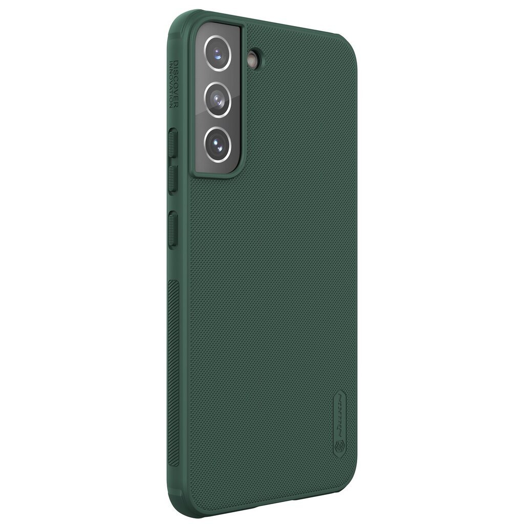 Nillkin Super Frosted PRO Back Cover for Samsung Galaxy S22 Deep Green цена и информация | Telefonide kaitsekaaned ja -ümbrised | hansapost.ee