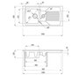 Köögivalamu Deante Lusitano ZCL 651N, White цена и информация | Köögivalamud | hansapost.ee