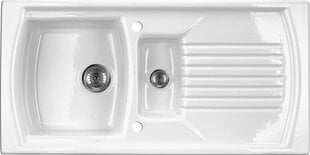 Köögivalamu Deante Lusitano ZCL 651N, White price and information | Kitchen sinks | hansapost.ee