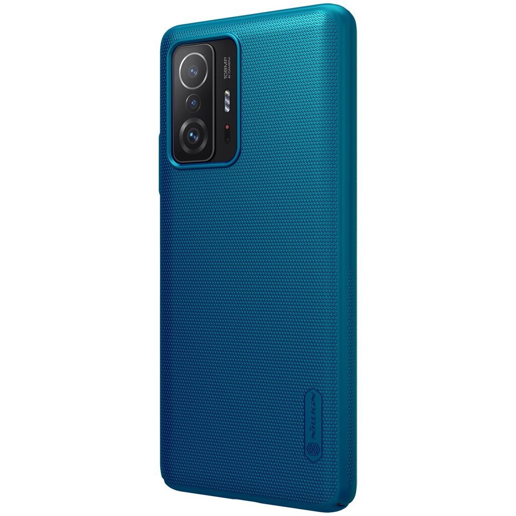 Nillkin Super Frosted Back Cover for Xiaomi 11T/11T Pro Peacock Blue цена и информация | Telefonide kaitsekaaned ja -ümbrised | hansapost.ee