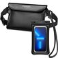 Spigen A621 UNIVERSAL WATERPROOF CASE & WAIST BAG BLACK цена и информация | Spordikotid ja seljakotid | hansapost.ee