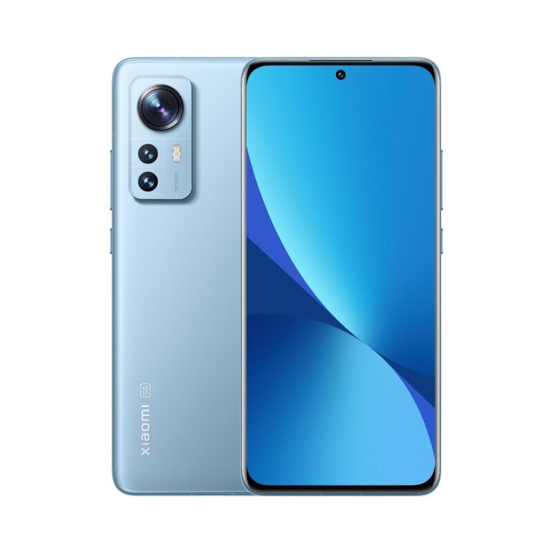 Xiaomi 12X 5G Dual 8+256GB blue цена и информация | Telefonid | hansapost.ee