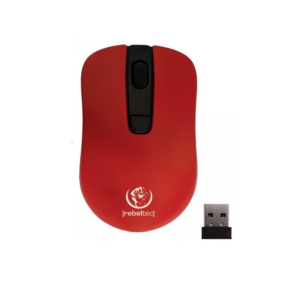 Rebeltec wireless mouse STAR red hind ja info | Arvutihiired | hansapost.ee