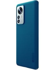 Nillkin Super Frosted Back Cover for Xiaomi 12 Pro Peacock Blue hind ja info | Telefonide kaitsekaaned ja -ümbrised | hansapost.ee