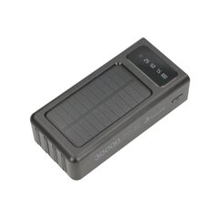 Внешний аккумулятор Extralink Solar EPB-093 30000 мАч / 4 x USB черный цена и информация | Зарядные устройства Power bank  | hansapost.ee