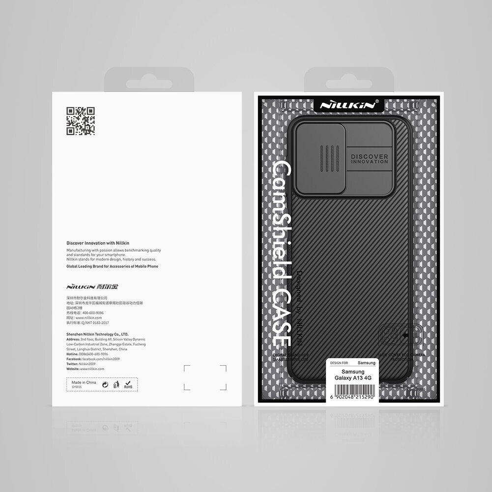 Nillkin CamShield Hard Case for Samsung Galaxy A13 4G Black hind ja info | Telefonide kaitsekaaned ja -ümbrised | hansapost.ee