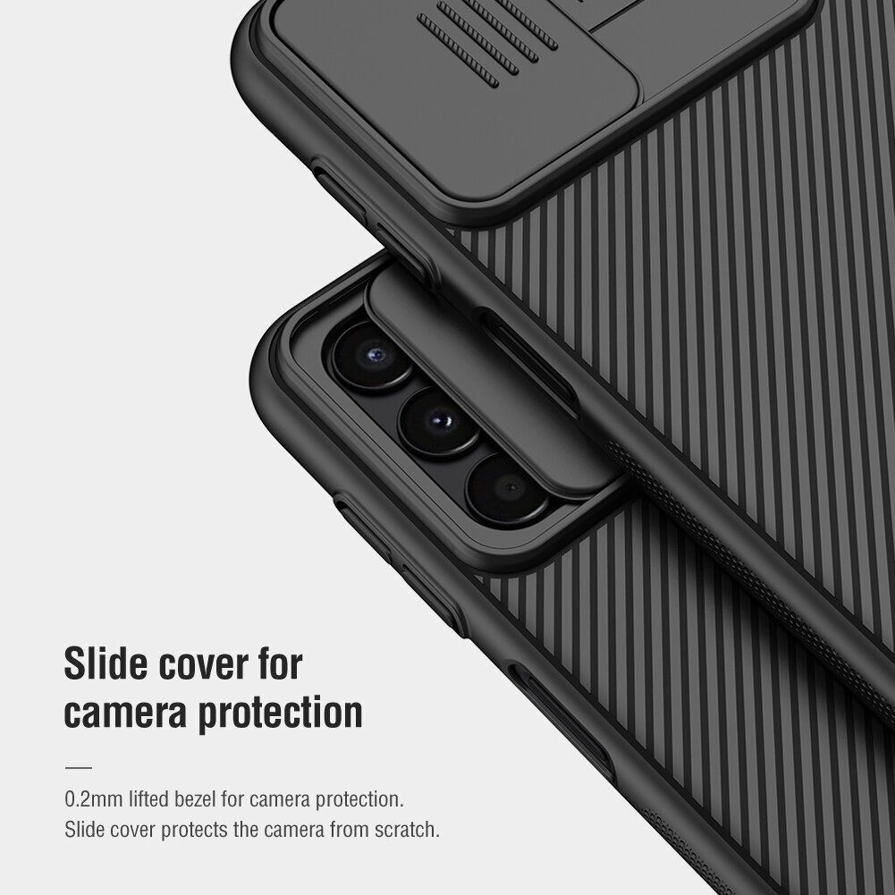 Nillkin CamShield Hard Case for Samsung Galaxy A13 4G Black hind ja info | Telefonide kaitsekaaned ja -ümbrised | hansapost.ee