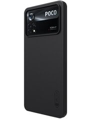 Nillkin Super Frosted Back Cover for Poco X4 Pro 5G Black hind ja info | Nillkin Mobiiltelefonid ja lisatarvikud | hansapost.ee