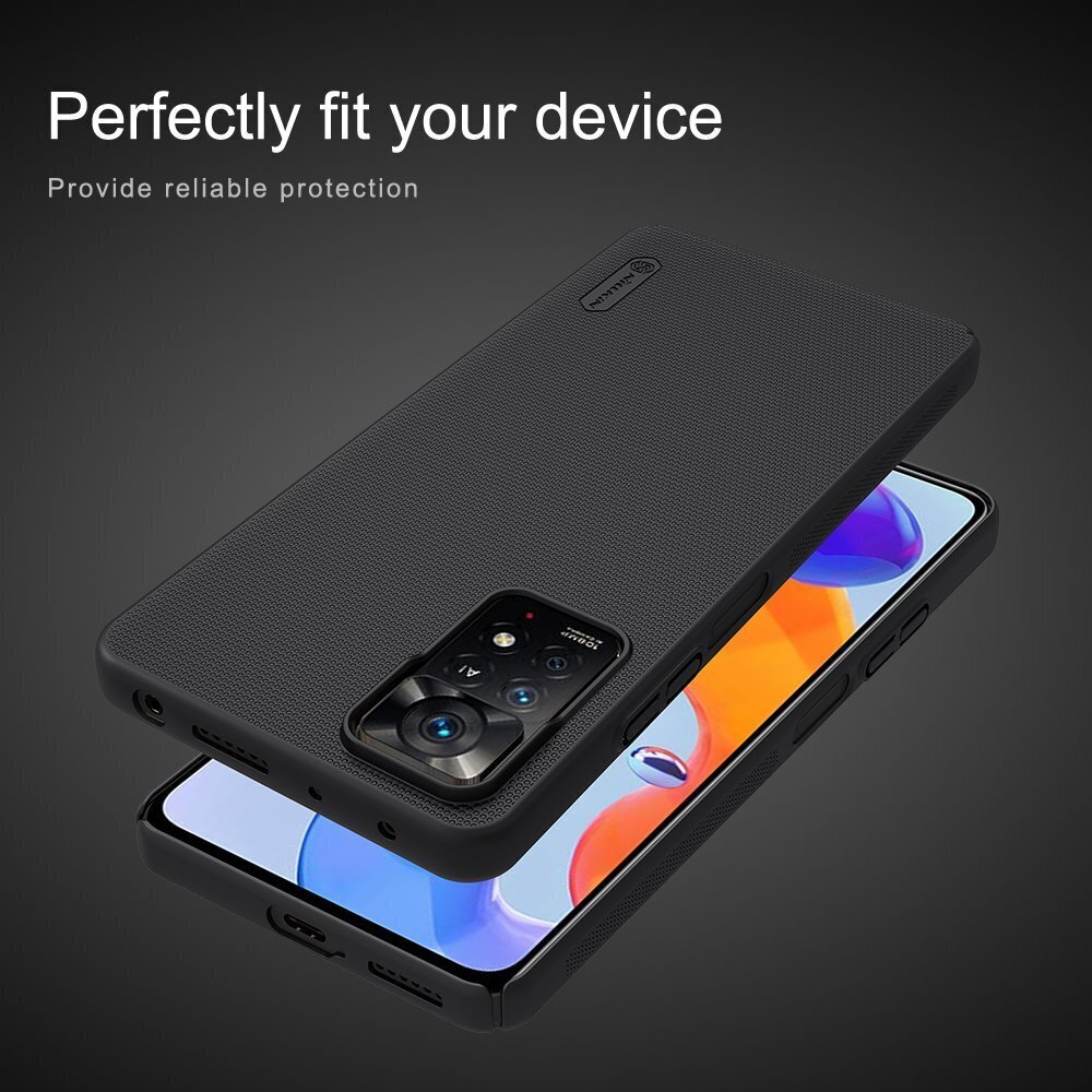 Nillkin Super Frosted Back Cover for Xiaomi Redmi Note 11 Pro/11 Pro 5G Peacock Blue hind ja info | Telefonide kaitsekaaned ja -ümbrised | hansapost.ee