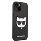 Karl Lagerfeld PU Saffiano Choupette Head Case for iPhone 14 Plus Black цена и информация | Telefonide kaitsekaaned ja -ümbrised | hansapost.ee