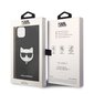 Karl Lagerfeld PU Saffiano Choupette Head Case for iPhone 14 Plus Black цена и информация | Telefonide kaitsekaaned ja -ümbrised | hansapost.ee