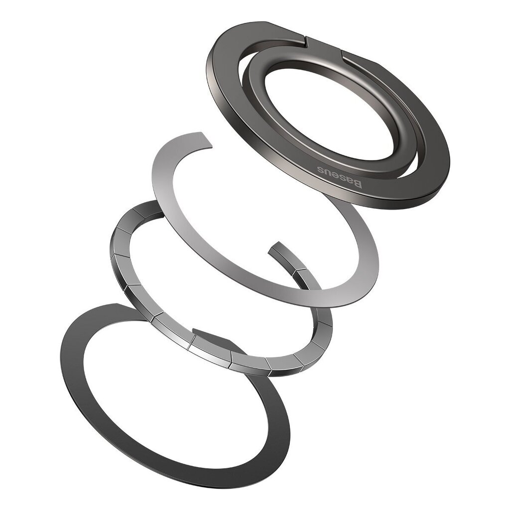 Baseus Halo magnetic ring holder phone stand gray (SUCH000013) цена и информация | Telefonihoidjad | hansapost.ee