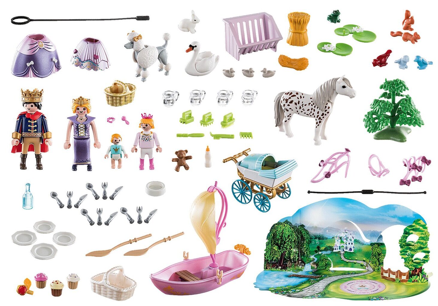 70323 PLAYMOBIL® Advendikalender - kuninglik piknik hind ja info | Klotsid ja konstruktorid | hansapost.ee