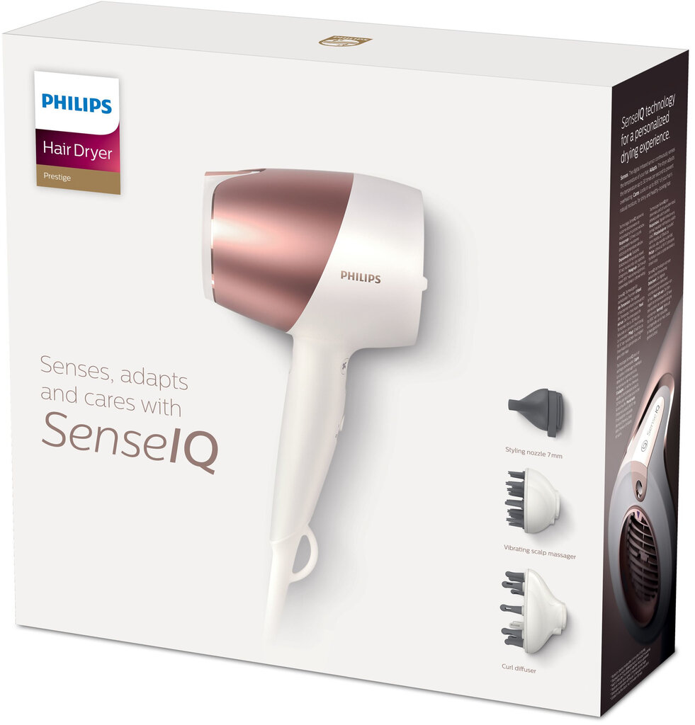 Philips SenseIQ BHD827/00 hind ja info | Föönid | hansapost.ee