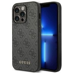 Telefoniümbris GUESS - iPhone 14 PRO, hall цена и информация | Чехлы для телефонов | hansapost.ee