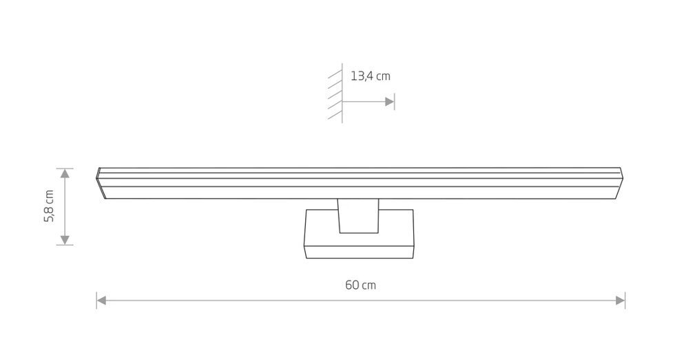 Seinavalgusti Nowodvorski PICASSO LED 8131 цена и информация | Seinavalgustid | hansapost.ee