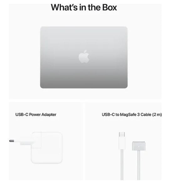 Apple MacBook Air 13" M2 16/256GB, ENG, Silver MLXY3ZE/A/R1|Z15W000DD hind ja info | Sülearvutid | hansapost.ee