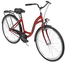 Городской велосипед AZIMUT Classic 28" 2021, красный цена и информация | Azimut Спорт, досуг, туризм | hansapost.ee