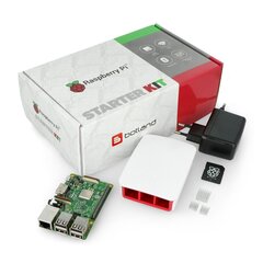 Raspberry Pi 3B WiFi + 32ГБ microSD + набор официальных аксессуаров цена и информация | электроника с открытым кодом | hansapost.ee