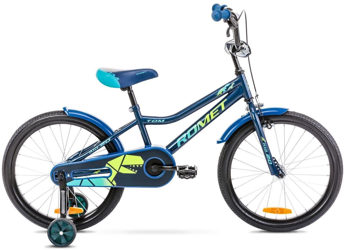 Laste jalgratas Romet Tom 20" 2021, sinine/roheline цена и информация | Jalgrattad | hansapost.ee