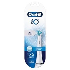 Oral-B iO Ultimate Clean White XL hind ja info | Elektriliste hambaharjade otsikud | hansapost.ee