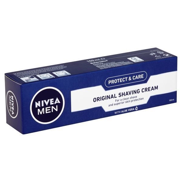 Raseerimiskreem meestele Nivea Original Mild 100 ml цена и информация | Raseerimisvahendid | hansapost.ee