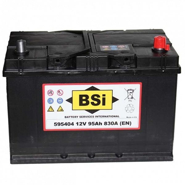 Aku BSI 95Ah 830A hind ja info | Autoakud | hansapost.ee