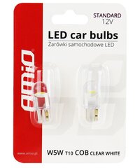 LED Standard T10 W5W 12xSMD 2835 12V pirnid 4 tk. hind ja info | Amio Autokaubad | hansapost.ee
