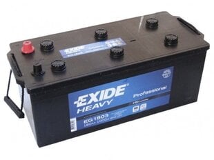 Аккумулятор Exide Heavy EG1803 180Ah 1000A цена и информация | Аккумуляторы | hansapost.ee