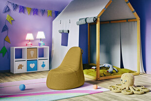 Кресло-мешок NORE Mario, желтый цвет цена и информация | Детские диваны, кресла | hansapost.ee