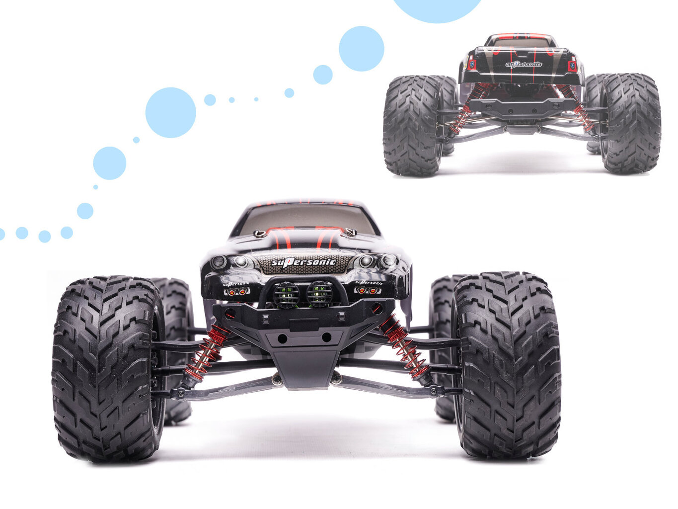 RC monster truck auto 1:12 2,4GHZ X9115 цена и информация | Mänguasjad poistele | hansapost.ee