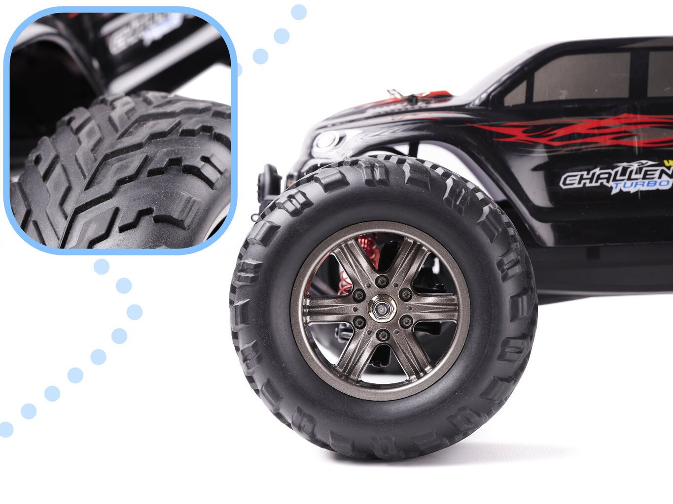 RC monster truck auto 1:12 2,4GHZ X9115 цена и информация | Mänguasjad poistele | hansapost.ee