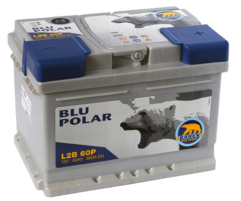 Aku Baren Polar Blu 60Ah 540A hind ja info | Autoakud | hansapost.ee