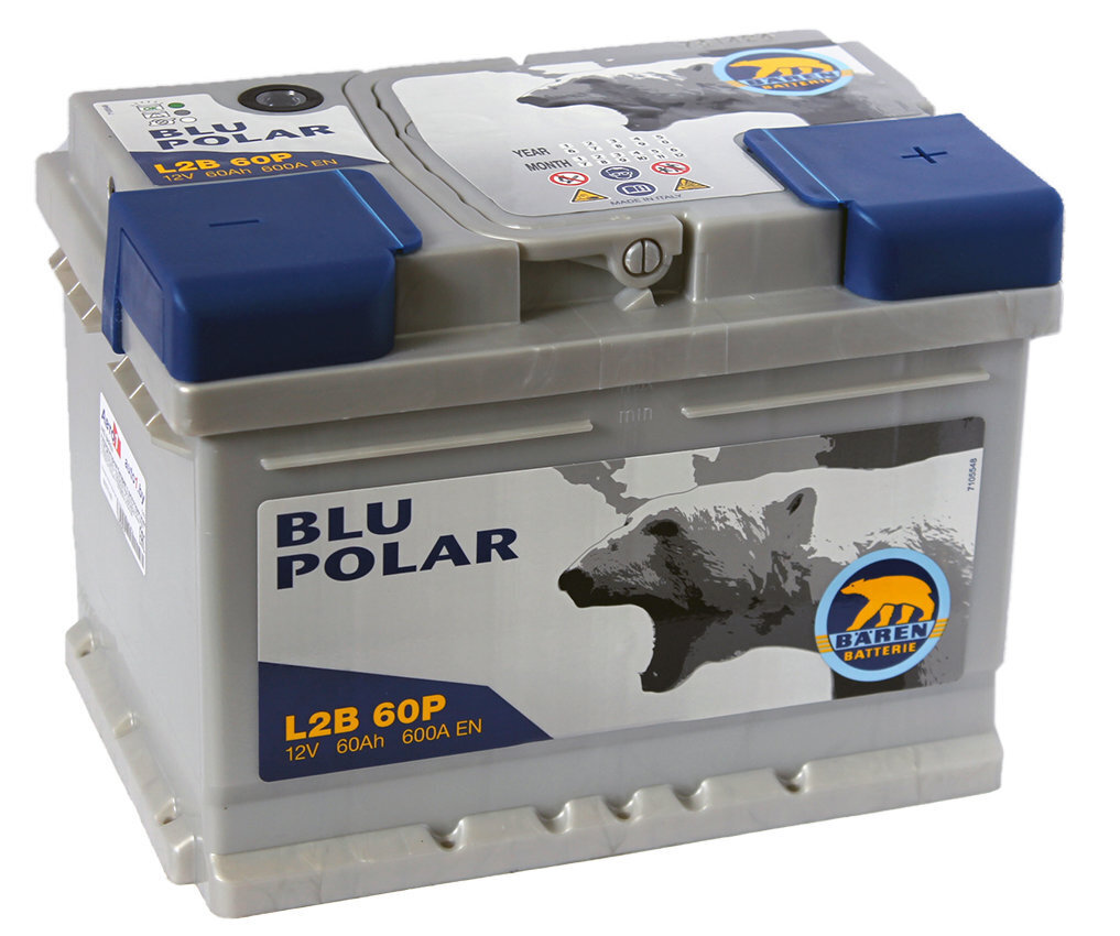 Aku BAREN POLAR BLU 60Ah 600A цена и информация | Autoakud | hansapost.ee