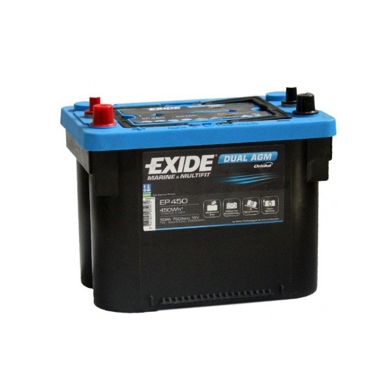 Aku EXIDE EP450 50 Ah 750 A AGM цена и информация | Autoakud | hansapost.ee