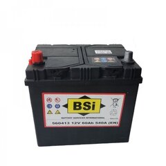 Aku BSI 60 Ah 540 A EN 12V hind ja info | BSI Autoakud ja akulaadijad | hansapost.ee