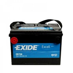 Аккумулятор Exide 70 Ач 740 A EN 12 В цена и информация | Exide Аутлет | hansapost.ee