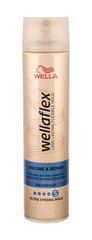 Tugev fikseeriv juukselakk Wella Wellaflex Volume & Repair 250 ml цена и информация | Средства для укладки | hansapost.ee