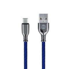 Forever Tornado, USB/USB C, 1 м 3A цена и информация | Borofone 43757-uniw | hansapost.ee