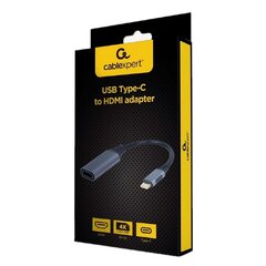 USB C – HDMI адаптер GEMBIRD A-USB3C-HDMI-01 цена и информация | Адаптеры и USB-hub | hansapost.ee