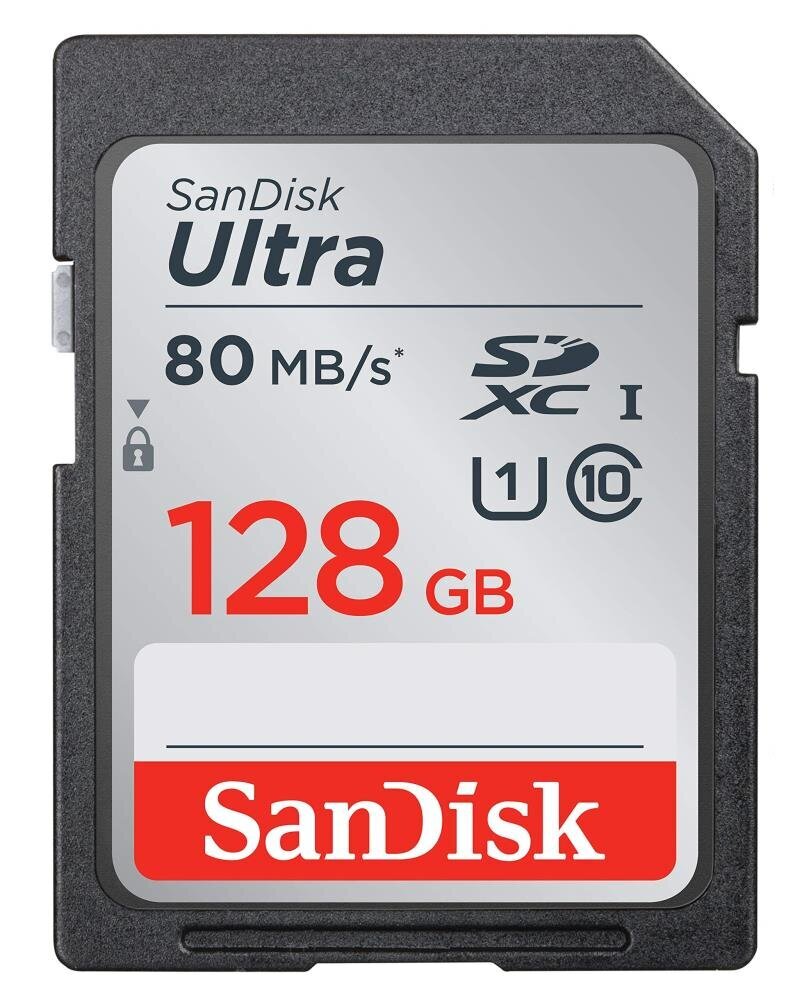 Mälukaart Sandisk Ultra SDXC 128GB hind ja info | Mälukaardid mobiiltelefonidele | hansapost.ee